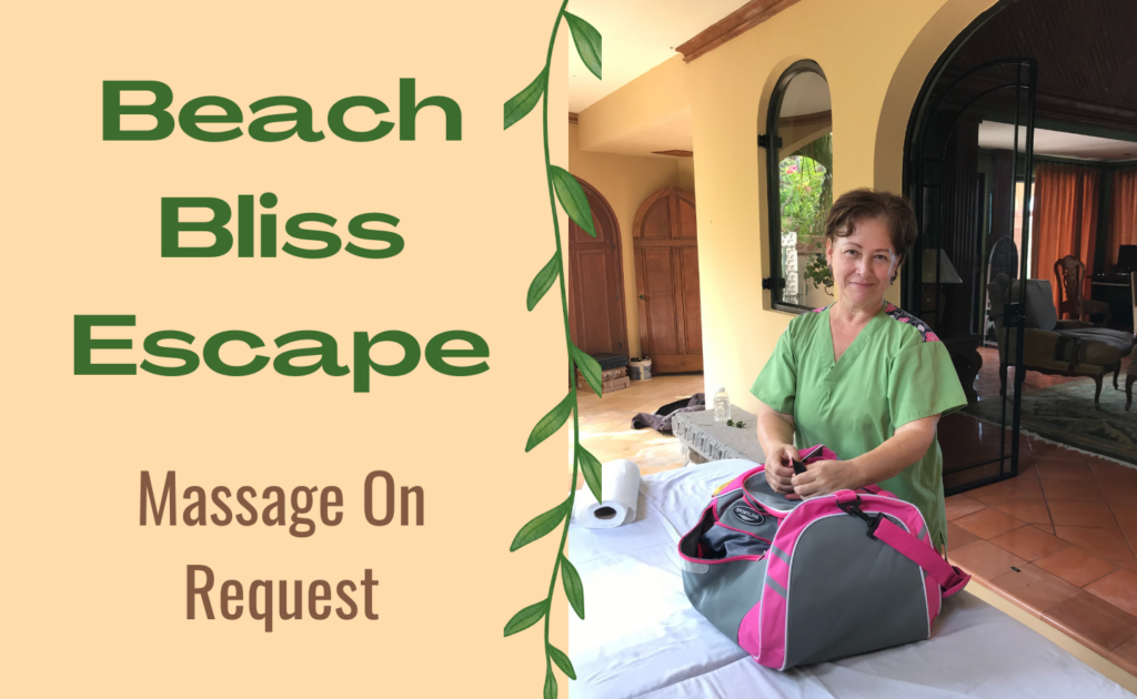 Incredible Massage on request at a beach resort, Villa Del Faro